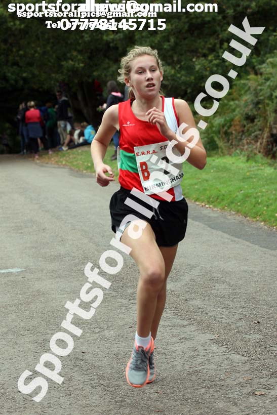 Girls under-15s 3 stage road relay, 2017 ERRA 6 and 4 Stage and Junior Relays. Photo:  David T. Hewitson/Sports for All Pics